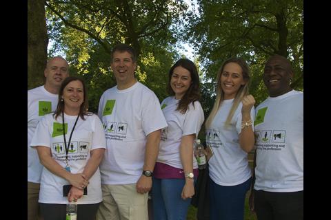 Jonathan Smithers and colleagues, Legal Walk 2015